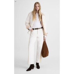 Madewell Pieced Barrel-Leg Jeans in Vintage Canvas-Rigid Size 27 $168